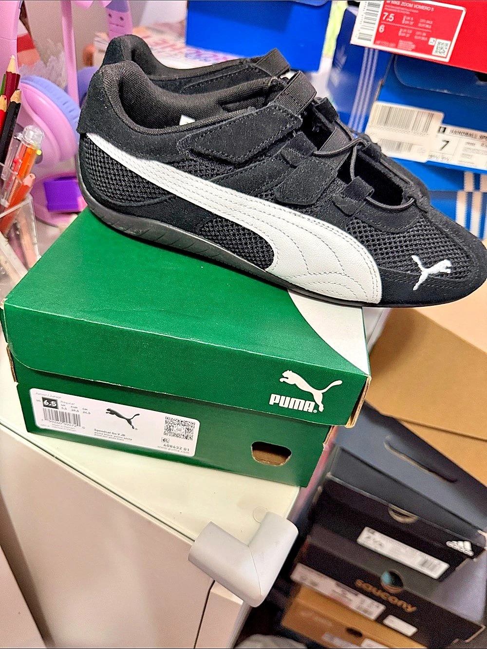 Puma Mostro OG Jr Black & White Sneakers